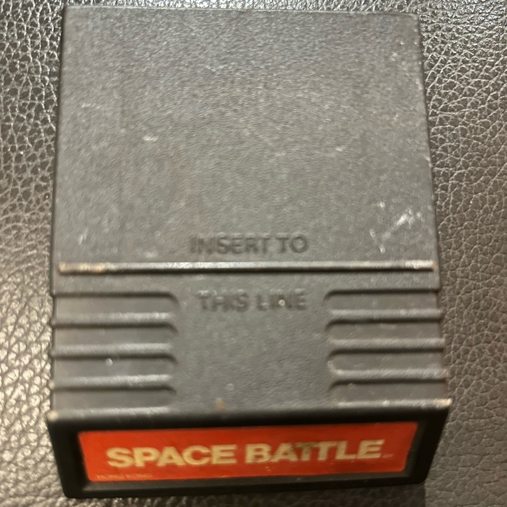 Space Battle Red Label Video Game Cartridge for the Mattel Intellivision